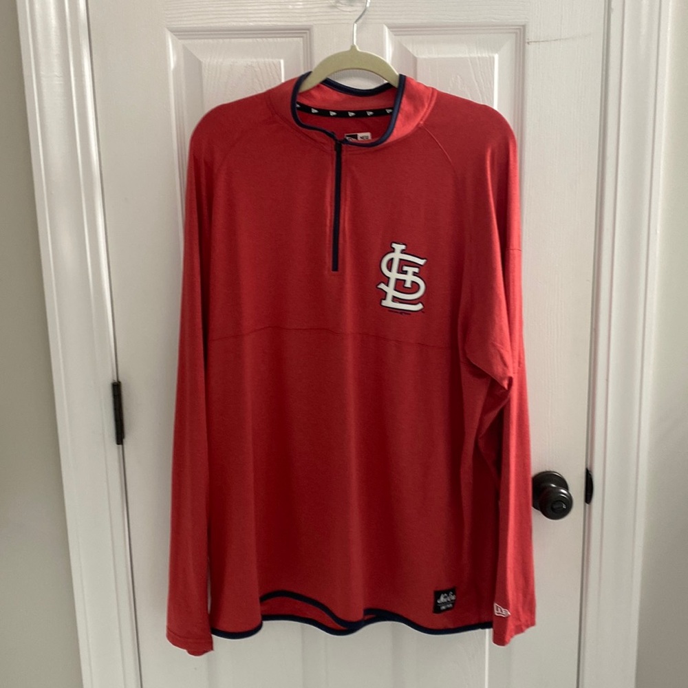 St. Louis Cardinal light weight pull over XL